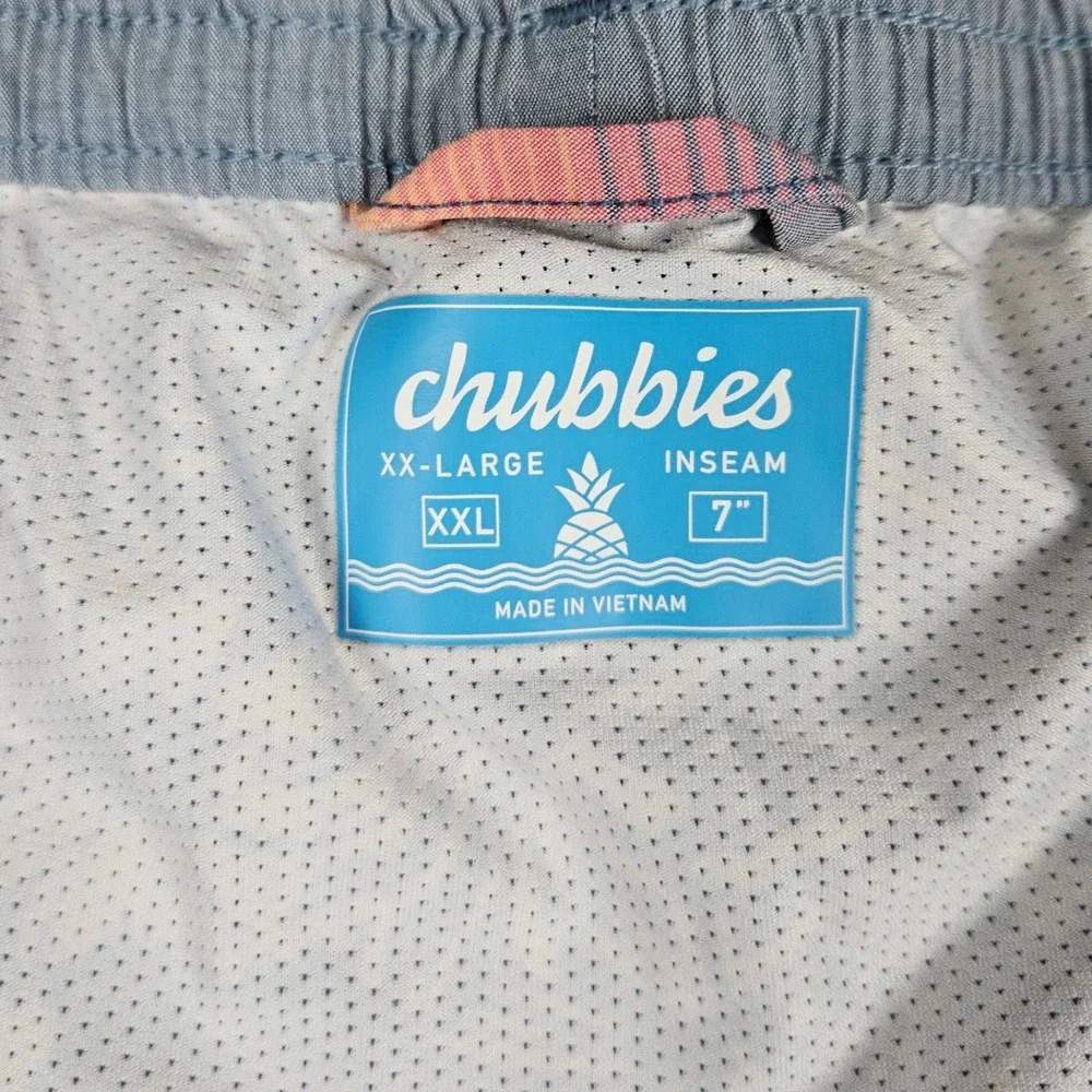 Chubbies Malibu Sunset Men's XXL Lined 7